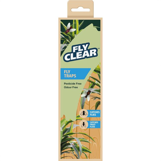 4 Pack Fly Clear Fly Traps