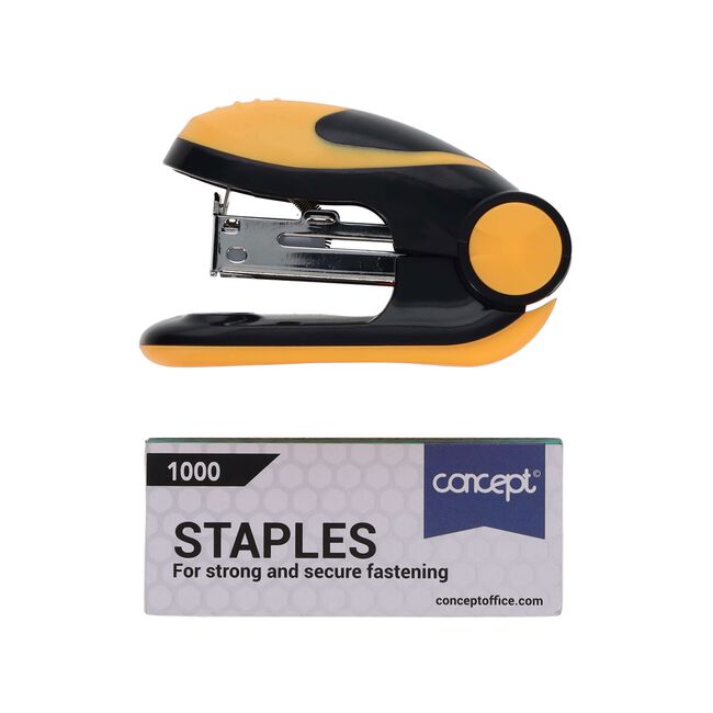 Concept Mini Stapler & Staples Set