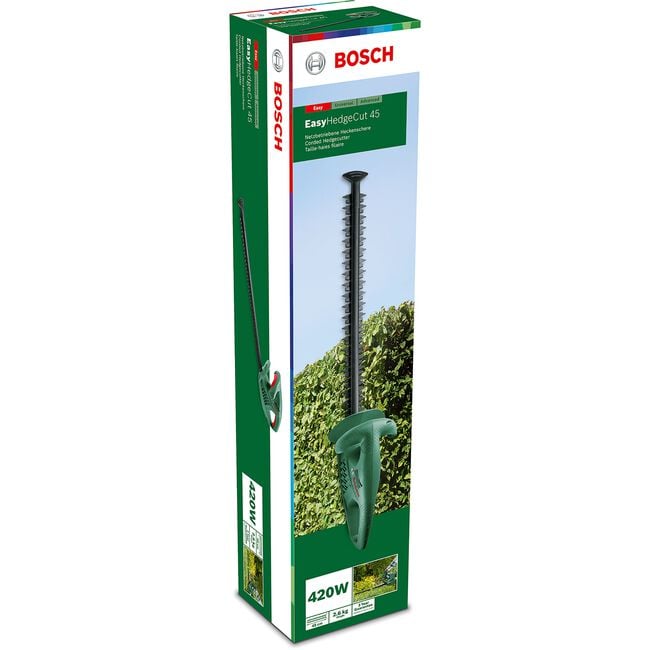 Bosch Easy Hedge Cut 45cm Hedge Trimmer