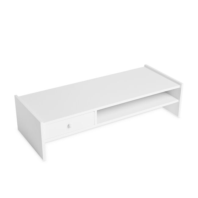 Storage Master Monitor Stand White