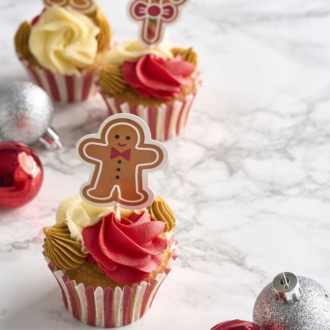 Gingerbread Swirl Cupcake Kit
