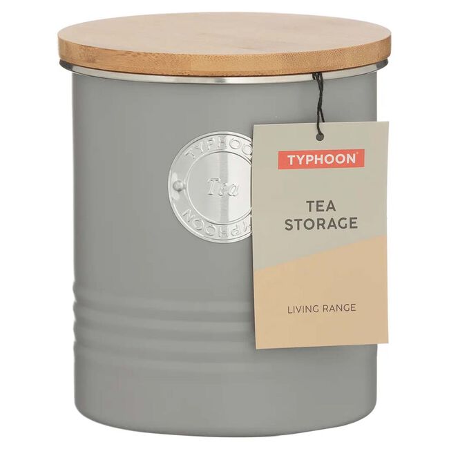 TYPHOON LIVING GREY 1L Tea Canister
