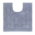 COTTON BRICK PETROL 50x50 Pedestal Mat