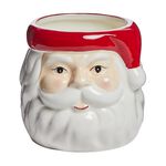 Christmas Santa Claus Ceramic Candle