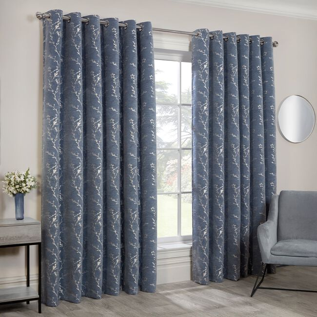 JESS CHAMBRAY 66x54 Curtain