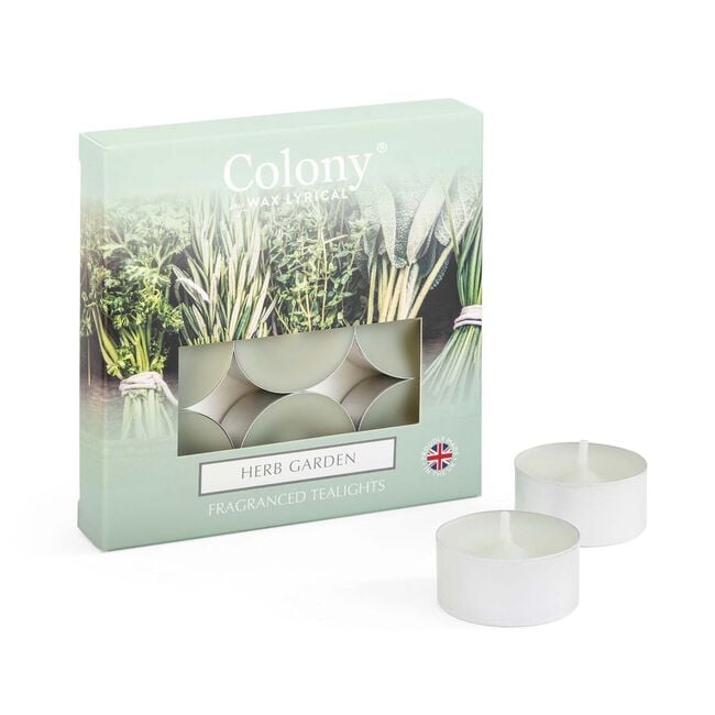 Colony 9 Scented Tealights - Herb Garden