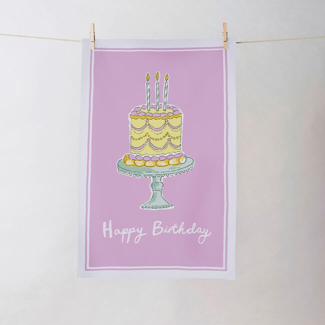 Ulster Weavers Happy Birthday Cotton Tea Towel