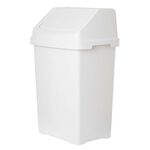 Casa Snow White Swing Bin 50L