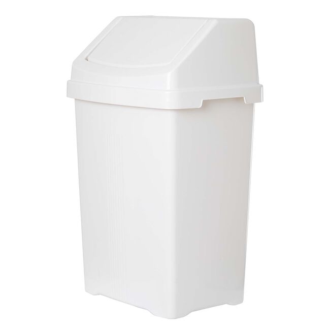 Casa Snow White Swing Bin 50L