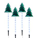 4 Christmas Tree Infinity Mirror Path Lights