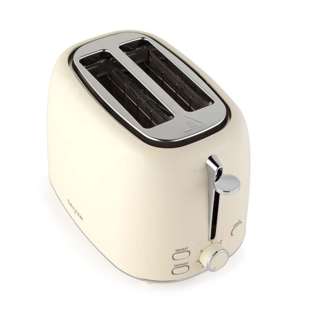 SALTER RETRO CREAM 2 Slice Toaster