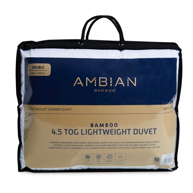 BAMBOO 4.5 TOG KING Lightweight Duvet