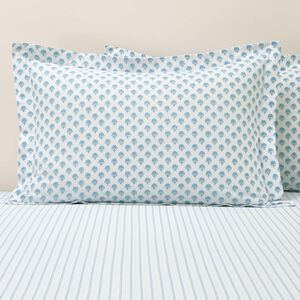 Sheila Oxford Pillowcase Pair - White