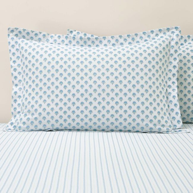 Sheila Oxford Pillowcase Pair - White