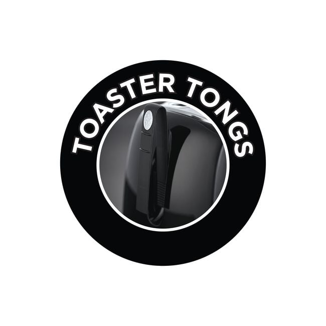 Russell Hobbs Textures Black 2 Slice Toaster