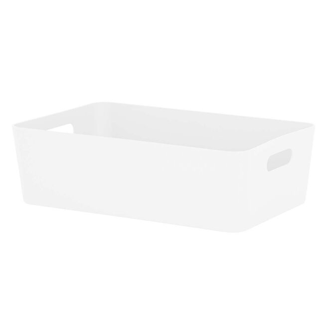 Studio 2 Etched White 17.01 Storage Basket