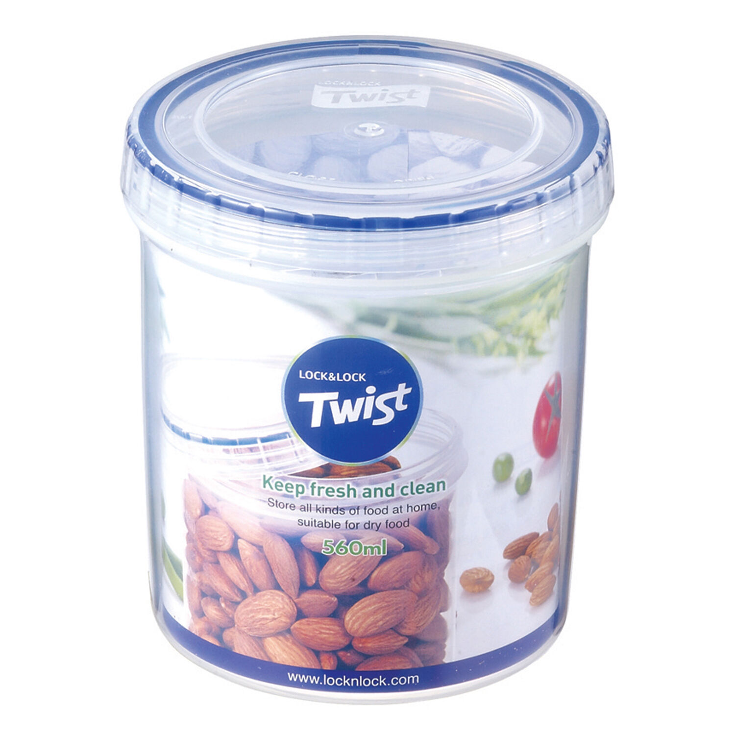 Lock & Lock Twist Round Container 560ml Home Store + More