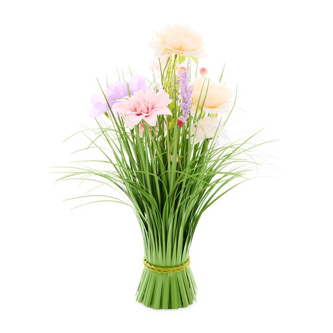 Bloomvivbe 40cm Summer Meadow Faux Bouquet