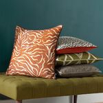 WYDLER JURONG RUST 50x50 Cushion