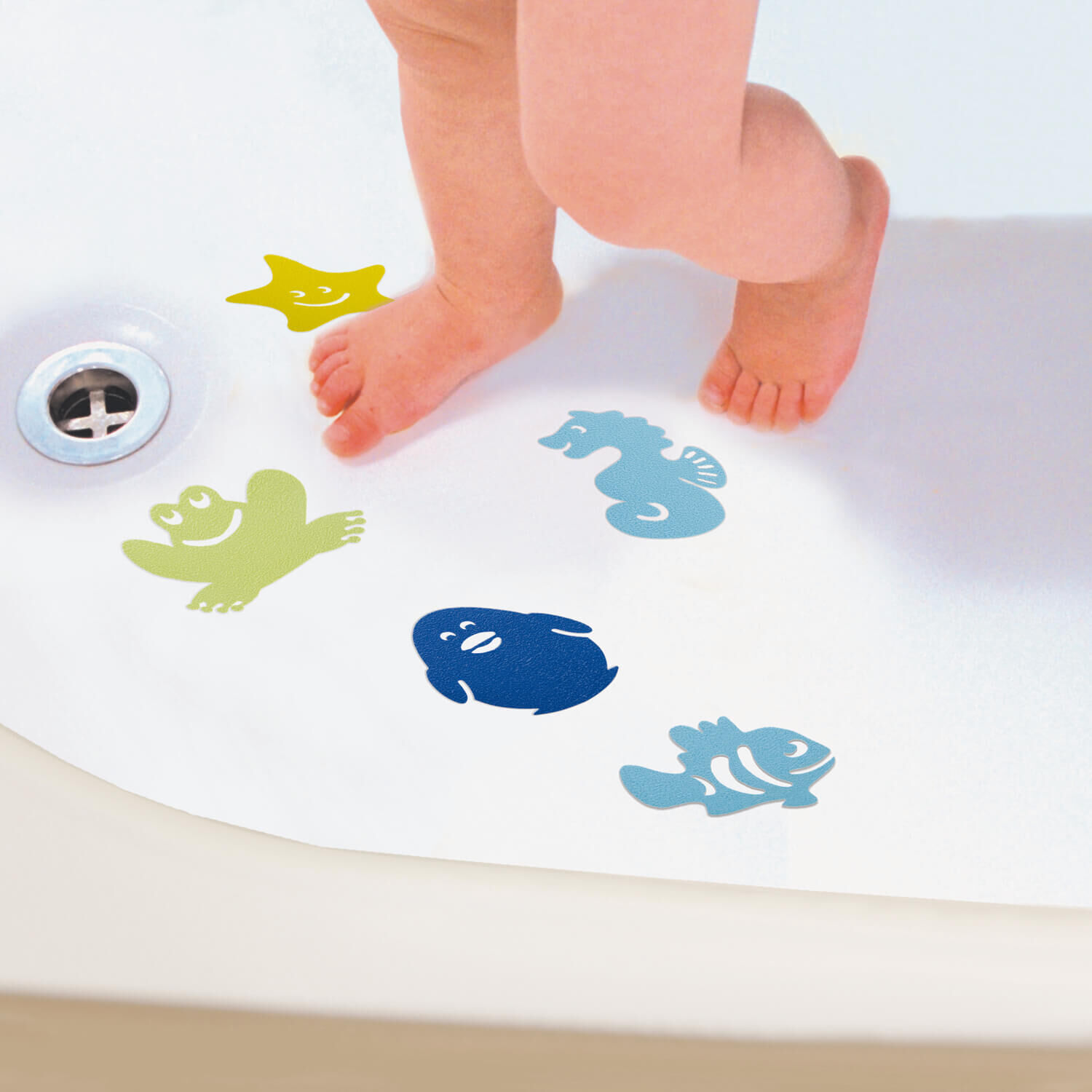 Non Slip Bath Tub Appliques 10 Pack Home Store More