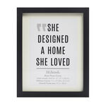 10X12 MCINTOSH Black Photo Frame 12X16 W/OUT MOUNT