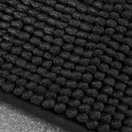 CATHERINE LANSFIELD EXTRA LONG BOBBLE BATH MAT CHARCOAL