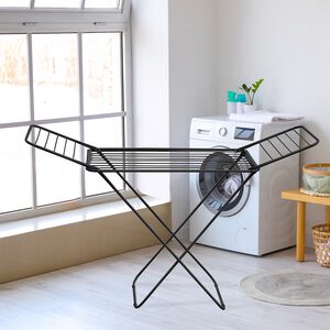 18M Butterfly Clothes Airer - Black