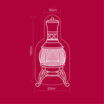 100GSM Small Chimenea Cover