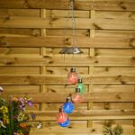 Solar Crackle Ball Wind Chime