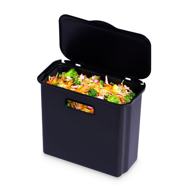 60L RECYCLING BIN Black