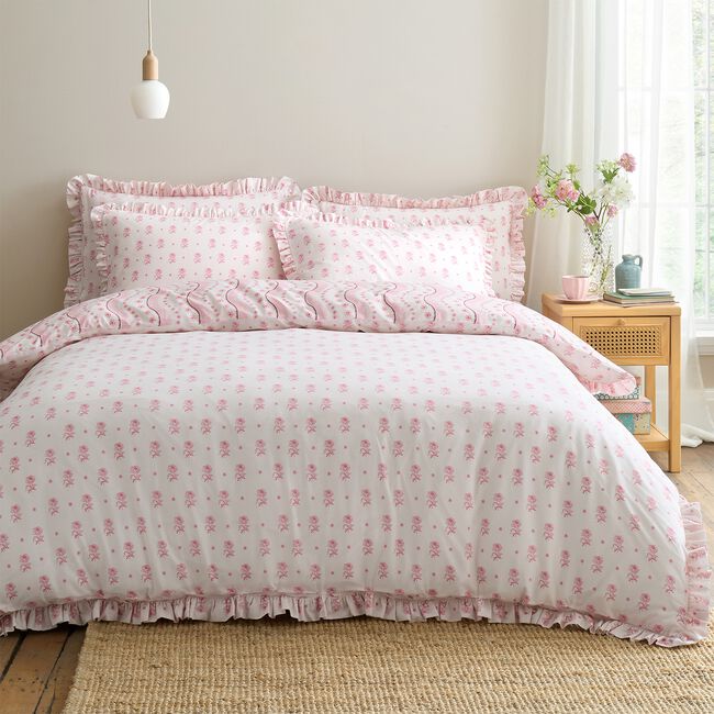 CATH KIDSTON SINGLE DUVET COVER Spitalfield Silk Stripe