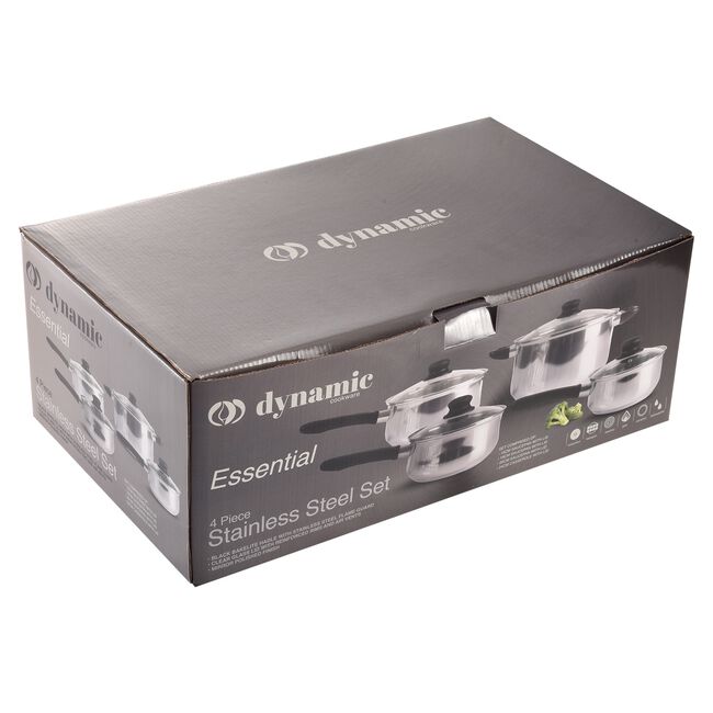 Dynamic Essential 4 Piece Cookware Set