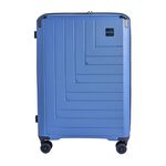Large Lightweight Hardshell Luggage - Dusty Blue