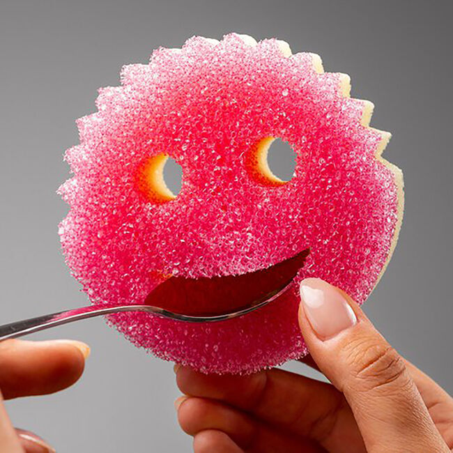 Scrub Mommy Purple Scrubber and Sponge