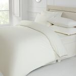 SINGLE DUVET COVER 200TC Cream
