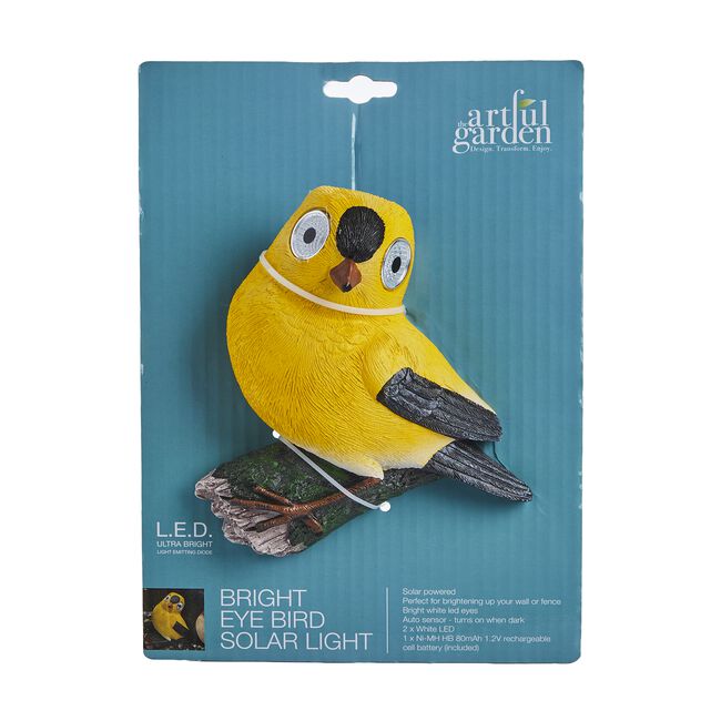 Bright Eye Bird Solar Light