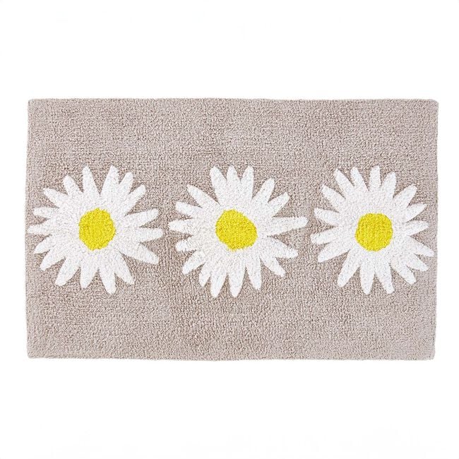 DAISY TUFTED GREY 50x80 Bath Mat
