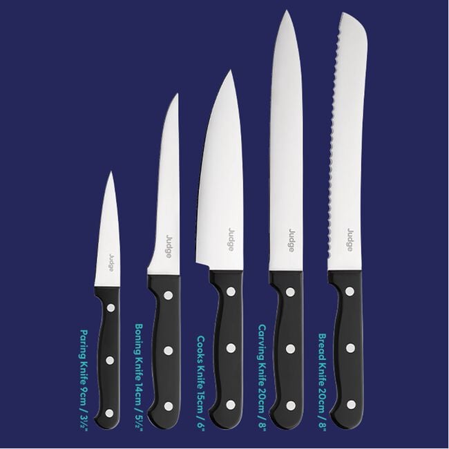 Judge Knife Block Set 5 Piece