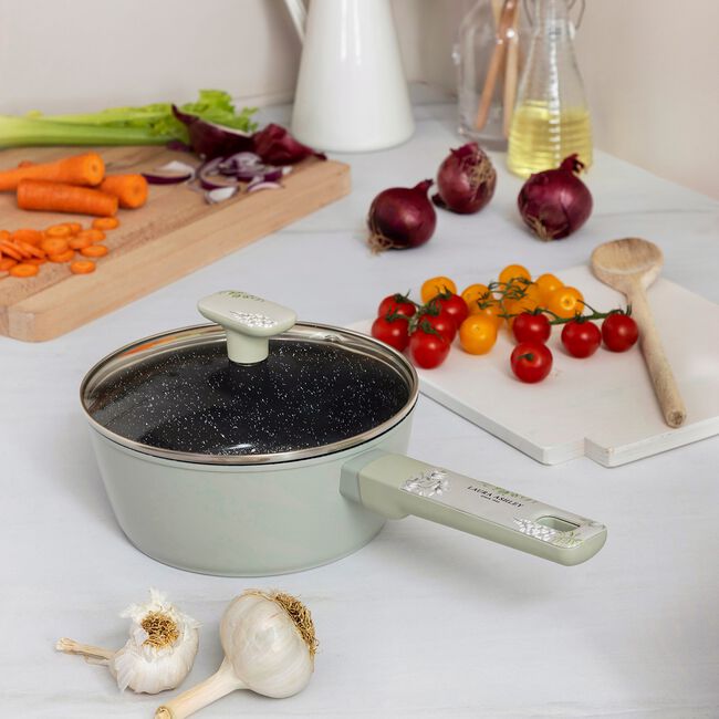 Laura Ashley Sage Parterre 20cm Saucepan 