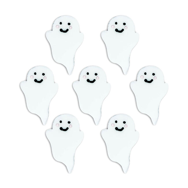 Halloween Friendly Ghosts Handmade Cake Toppers
