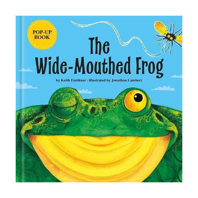 Pop Up Wide Mouthed Frog Children's Book