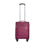 Cabin Size Lightweight Softcase Luggage - Merlot