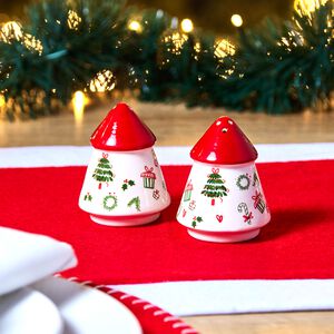 Festive Salt and Pepper Shakers