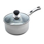 Easy Grip 18cm Saucepan with Lid