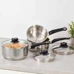 Tower Draining 3 Piece Cookware Set
