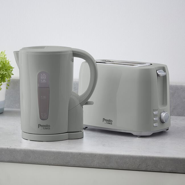 PRESTO GREY 2200W 1.7L Kettle
