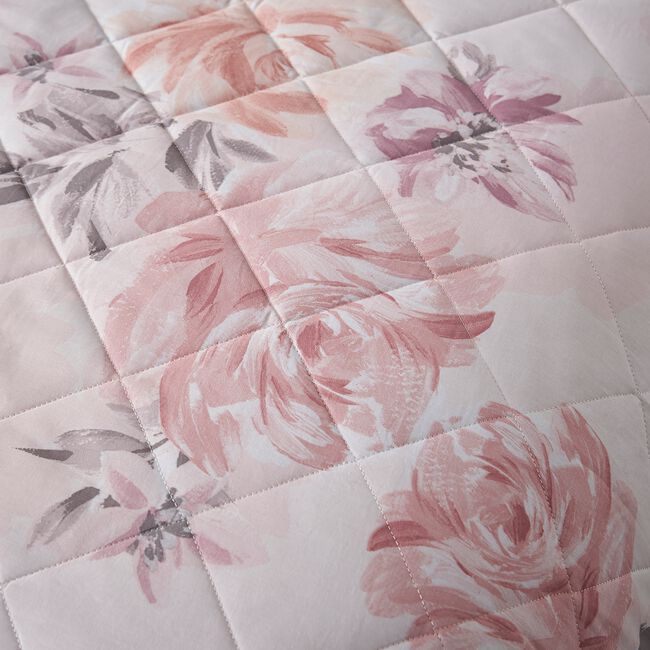 Marnie Bedspread 200cm x 220cm - Blush