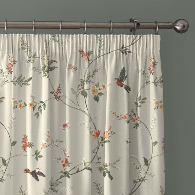 DARNLEY CORAL 66x54 curtain 