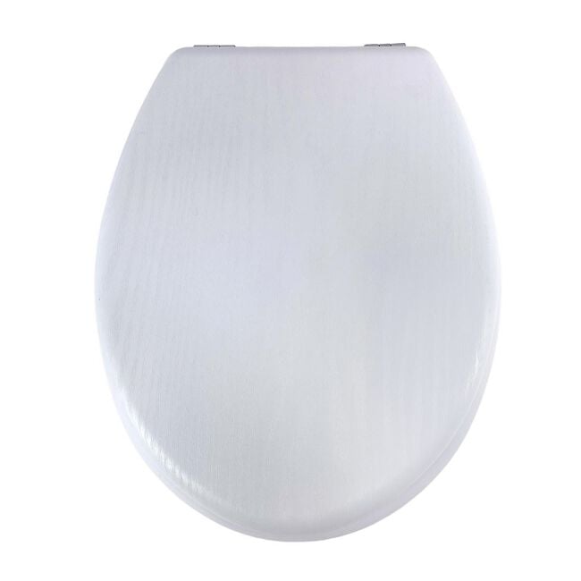 MODERN WHITE OAK EFFECT TOILET Seat