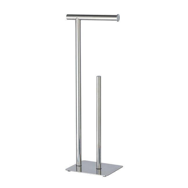 Freestanding Toilet Roll & Spare Paper Holder